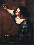 Artemisia  Gentileschi Allegory of Painting France oil painting artist